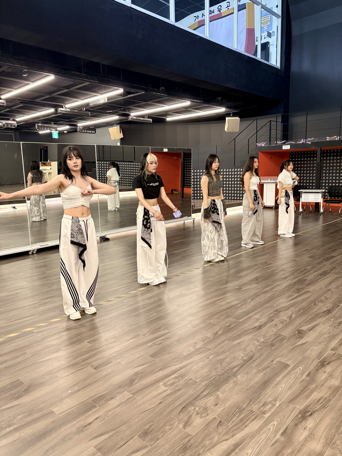 Preparing for rehearsal