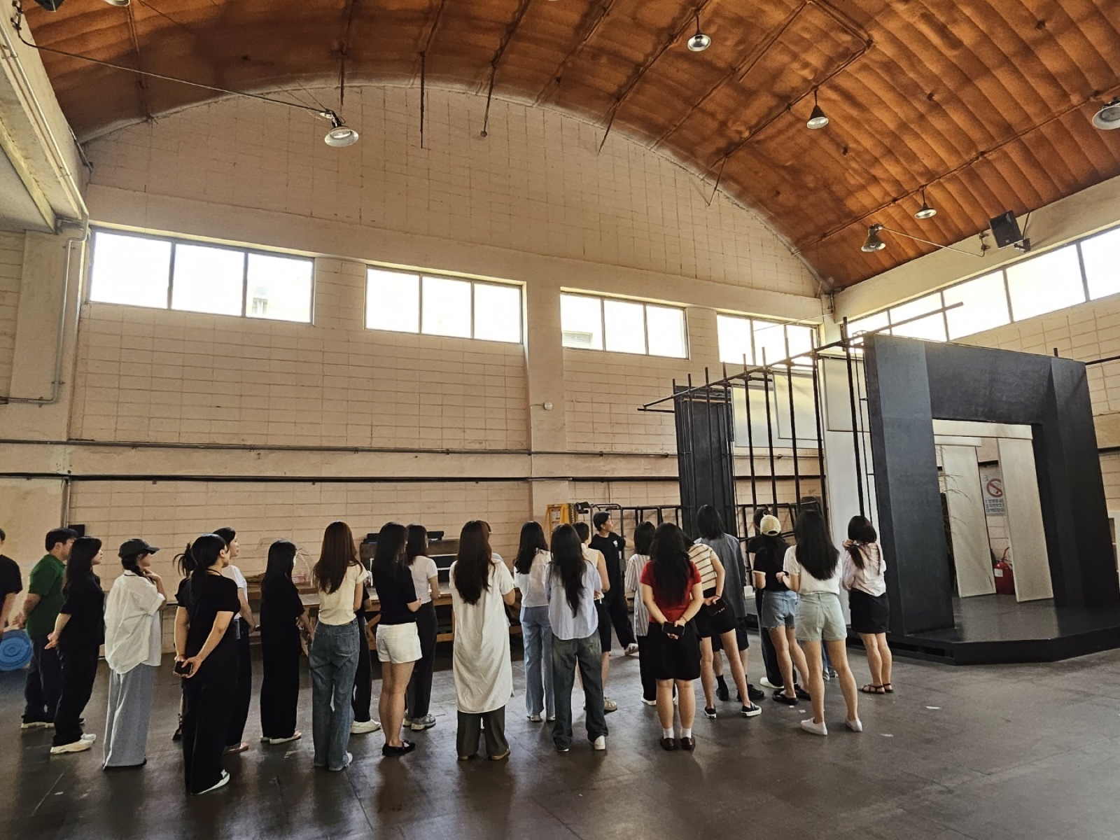Visit to a performance venue