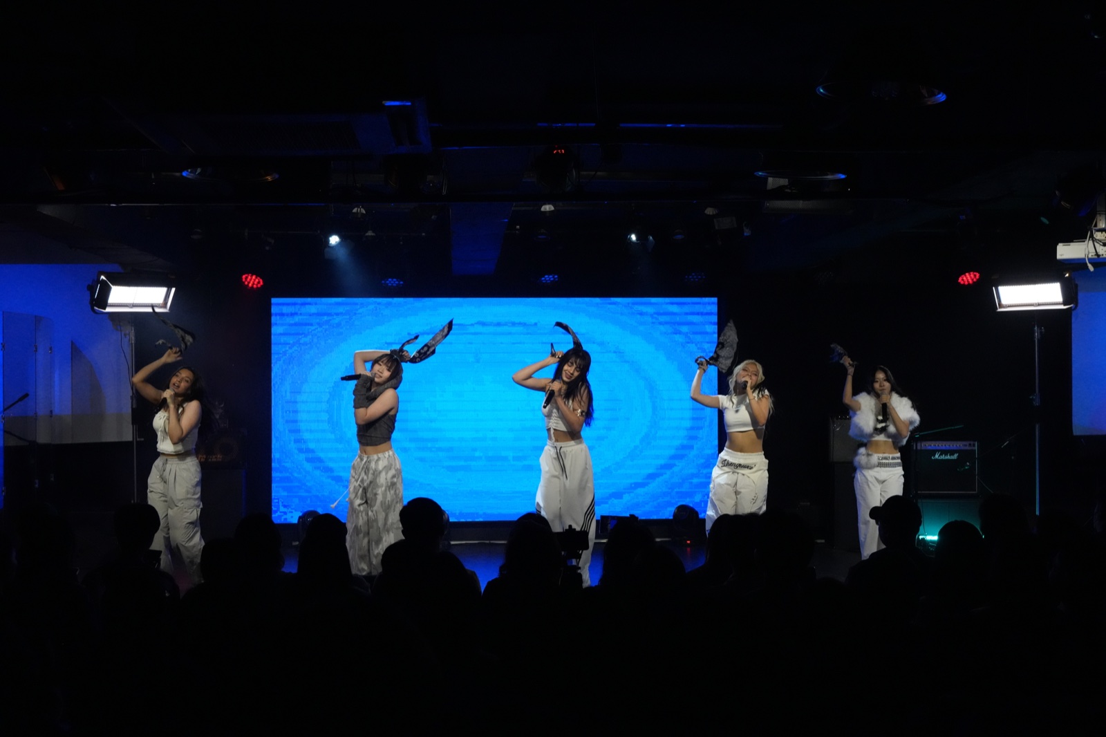 GCP participants taking part in a live joint audition